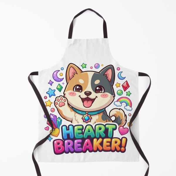 Item preview, Heart Breaker Cute Puppy Sticker designed and sold by ExploreAura Studio.