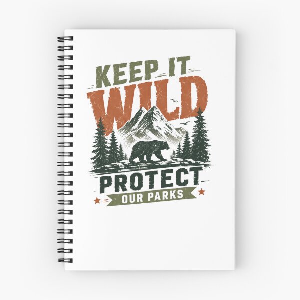 Item preview, Keep It Wild Protect Our Parks National Park Wildlife Conservation Nature Lover designed and sold by RetroMini2026.