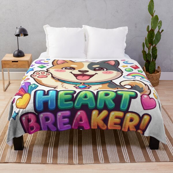 Item preview, Heart Breaker Cute Puppy Sticker designed and sold by ExploreAura Studio.