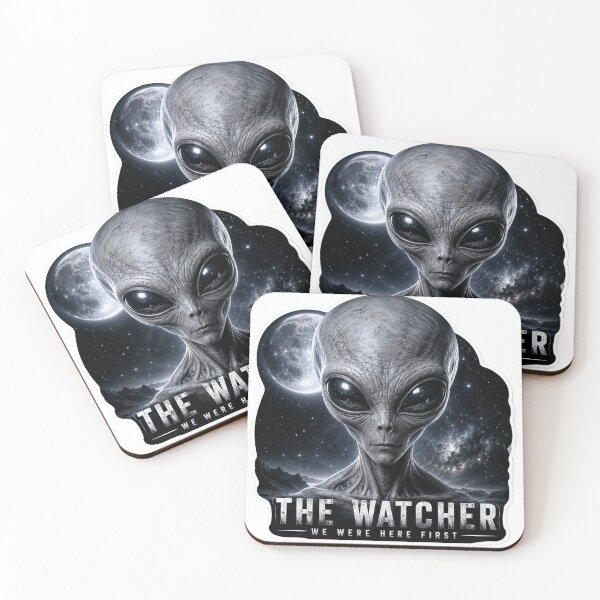 Item preview, The Watcher Alien Portrait designed and sold by Ruamid.