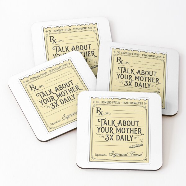 Item preview,  Dr Freud Prescription Talk About Your Mother  designed and sold by 77cherries.