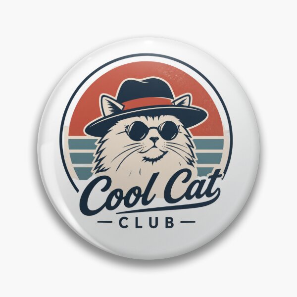 Item preview, cool cat club designed and sold by Tipsy24.