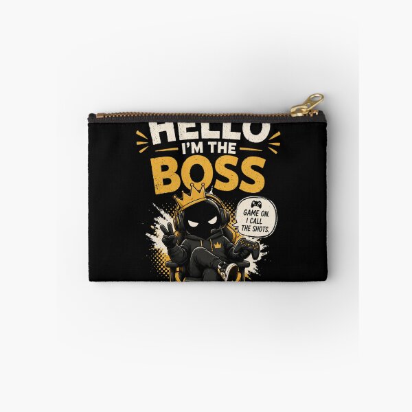 Item preview, Hello I’m The Boss Gamer Version – Gaming Quote Tee, Esports Hoodie Gamer Shirt, Online Gaming Graphic Tee designed and sold by Artimax-Studio.