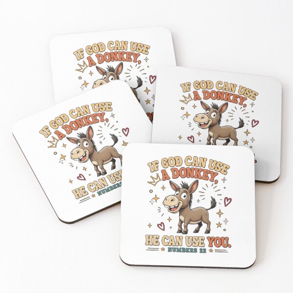 Item preview, If God Can Use A Donkey He Can Use You 2 designed and sold by Positive&FunnyThings.