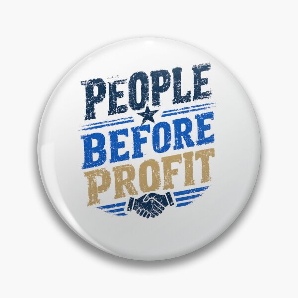 Item preview, People Before Profit Social Justice Activist Human Rights Advocate designed and sold by RetroMini2026.