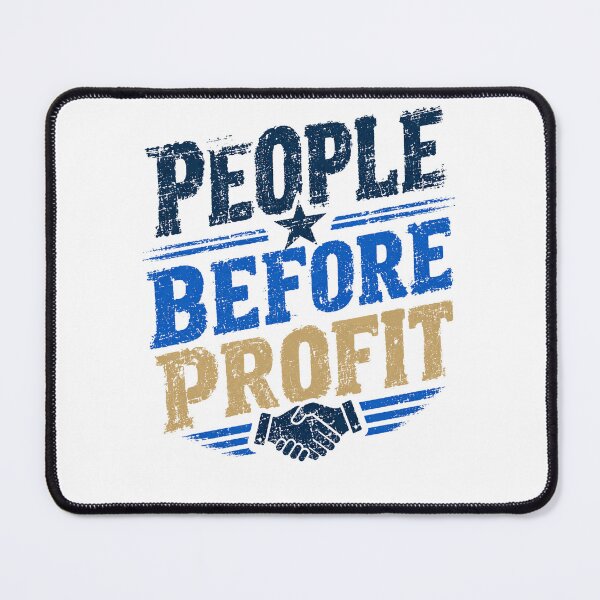 Item preview, People Before Profit Social Justice Activist Human Rights Advocate designed and sold by RetroMini2026.