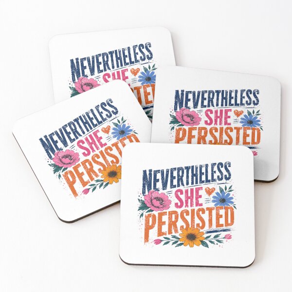 Item preview, Nevertheless She Persisted Women Empowerment Feminist Strong Woman designed and sold by RetroMini2026.