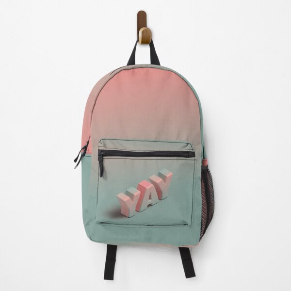 Item preview, YAY 3D Typography in Pastel Pink and Mint designed and sold by AniDragonfly.