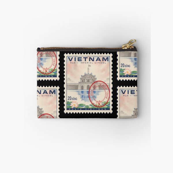 Item preview, Hue Vietnam Imperial Citadel Perfume River Stamp Sticker designed and sold by stickercuffs.
