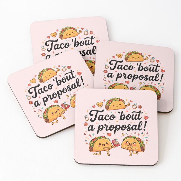Item preview, Taco Bout A Proposal Cute Funny Engagement Ring Puns designed and sold by MarJul.
