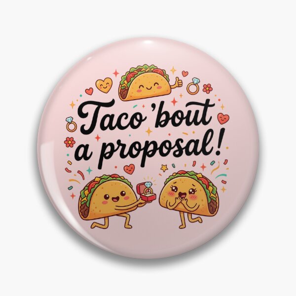 Item preview, Taco Bout A Proposal Cute Funny Engagement Ring Puns designed and sold by MarJul.