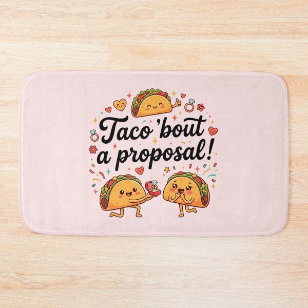 Item preview, Taco Bout A Proposal Cute Funny Engagement Ring Puns designed and sold by MarJul.