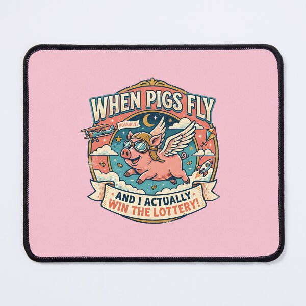 Item preview, When pigs fly - Idiom T-shirt designed and sold by ParadoxParadox.