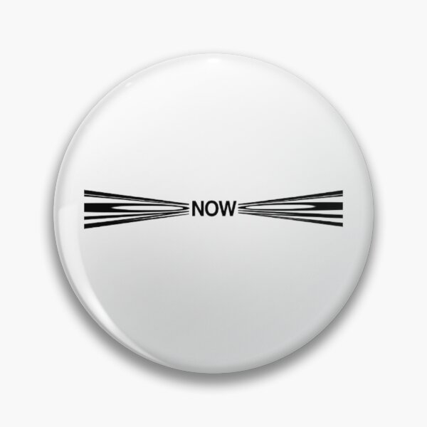 Item preview,  Now Minimalist Typography Illusion Speed Lines Slogan Art designed and sold by ByKayaPrints.