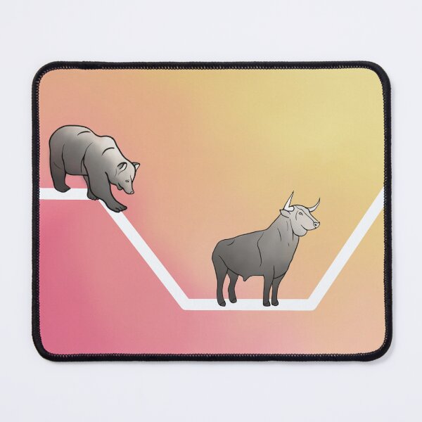 Item preview, Bull and bear designed and sold by SB_Kunst.