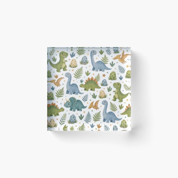 Item preview, Dinosaur Adventure Pattern designed and sold by FreshPixelArt.