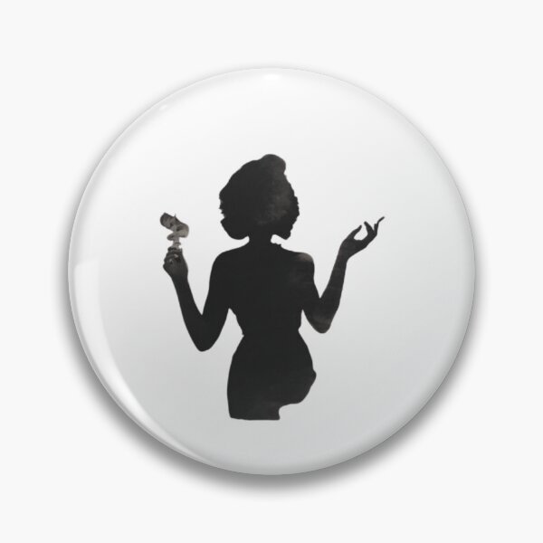 Item preview, Vintage Noir Woman Silhouette Mysterious Elegant Silhouette Art designed and sold by ByKayaPrints.