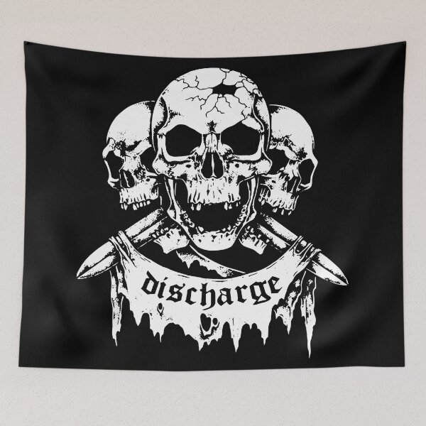 Item preview, Discharge Skulls designed and sold by melfeder.