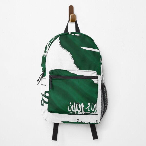 Item preview, Saudi Arabia Map with National Flag Design designed and sold by ali prints.