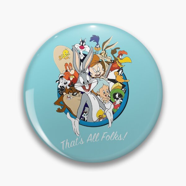 Item preview, Looney Tunes That's All Folks Classic Squad T-Shirt designed and sold by Ardonaredb.