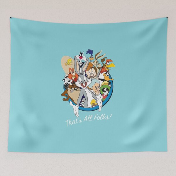 Item preview, Looney Tunes That's All Folks Classic Squad T-Shirt designed and sold by Ardonaredb.