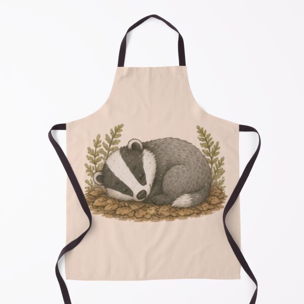 Item preview, Cozy Nap Badger designed and sold by MellowMunchkins.
