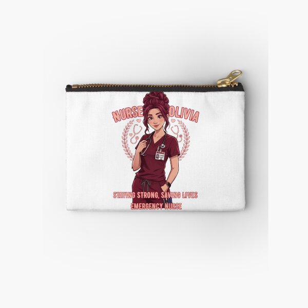Item preview, Nurse Olivia Staying Strong Saving Lives Emergency Room Nurse designed and sold by Nurse Craft Studio.