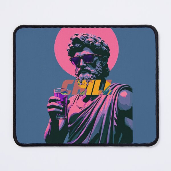 Item preview, Greek Statue Neon Design designed and sold by Amdiz Art.