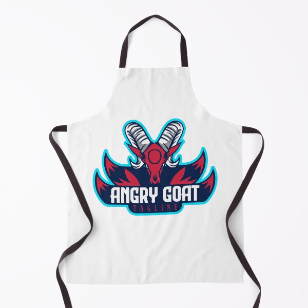 Item preview, Angry Goat Gaming Logo Icon for Esports and Print on Demand designed and sold by LeoArt007.