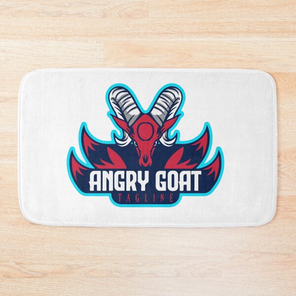 Item preview, Angry Goat Gaming Logo Icon for Esports and Print on Demand designed and sold by LeoArt007.