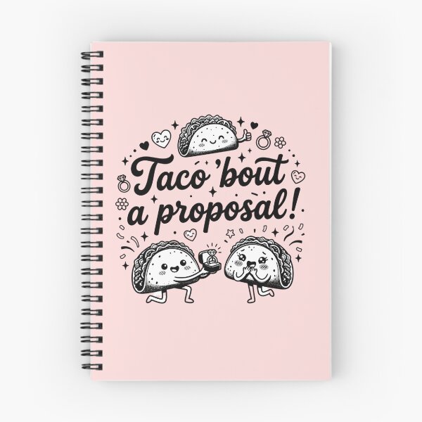 Item preview, Taco Bout A Proposal Cute Funny Engagement Ring Puns designed and sold by MarJul.