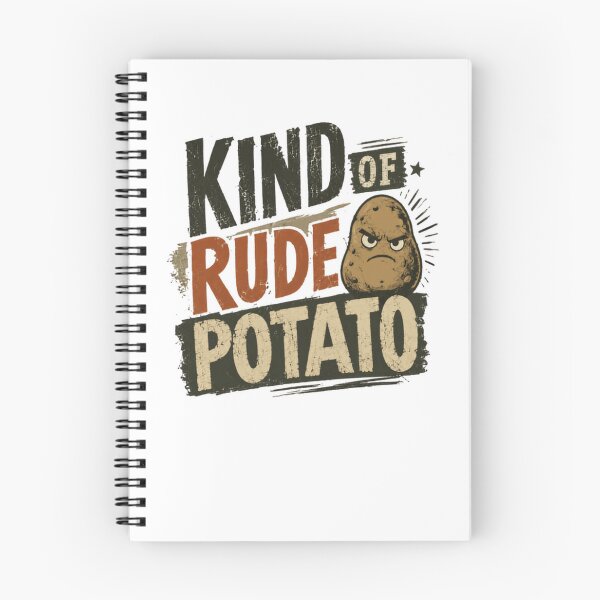 Item preview, Kind Of Rude Potato Funny Grumpy Potato Lover designed and sold by RetroMini2026.