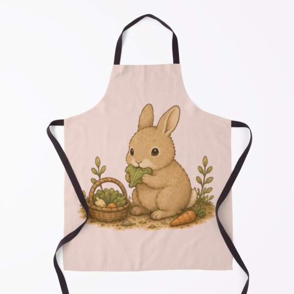 Item preview, Salad Thief Bunny designed and sold by MellowMunchkins.