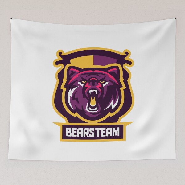 Item preview, Bear Team Gaming Logo Icon for Esports and Print on Demand designed and sold by LeoArt007.