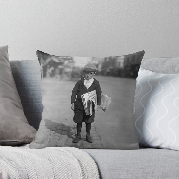 Item preview, Six Year Old Newsie - Los Angeles - 1915 designed and sold by warishellstore.