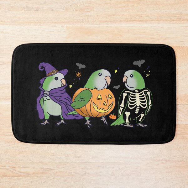 Item preview, Halloween Green Quaker - witch, pumpkin, skeleton designed and sold by FandomizedRose.