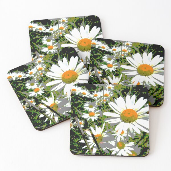 Item preview, Giant daisies designed and sold by bravoalpha.