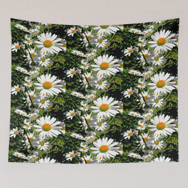 Item preview, Giant daisies designed and sold by bravoalpha.