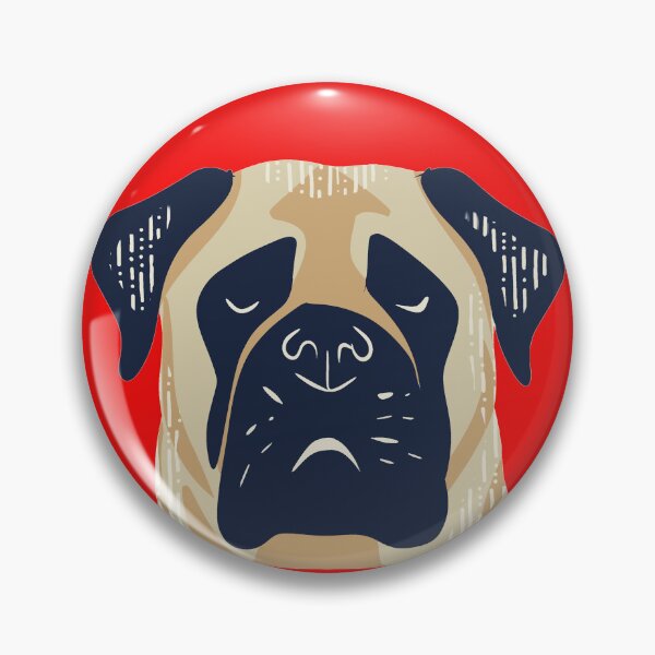 Item preview, English Bullmastiff Dog designed and sold by IvysCreativityHouse.