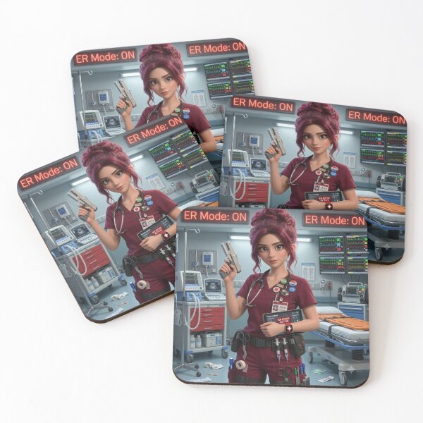 Item preview, ER Mode On Nurse Olivia Emergency Room Trauma Nurse designed and sold by Nurse Craft Studio.