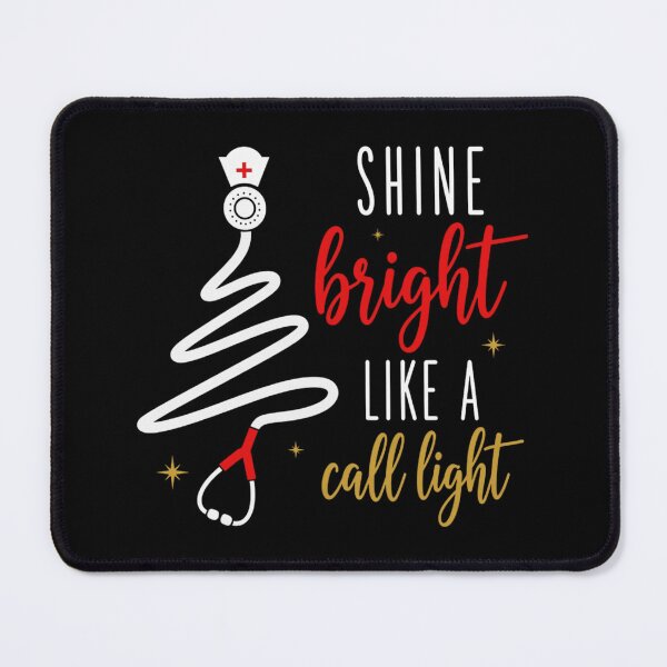 Item preview, Shine Bright Like A Call Light Funny Nurse Christmas designed and sold by haitrieuic96.