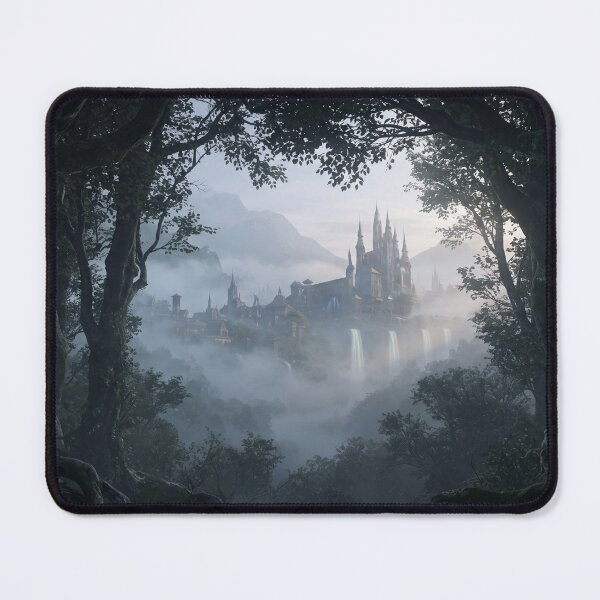 Item preview, Lost Horizon, Mystical Forest and Hidden Foggy Castle designed and sold by BlareBlare.