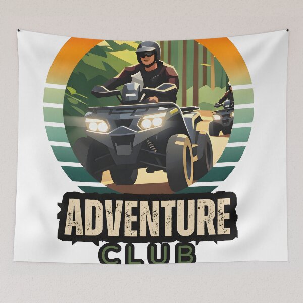 Item preview, Thailand ATV Adventure Club | Retro Off-Road Vintage T-Shirt Design designed and sold by Spirit of Siam.