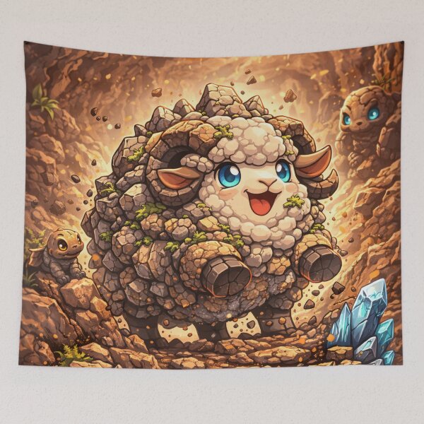 Item preview, BoulderBaa | PokeSheep Sheepism Parody designed and sold by Thpoar.