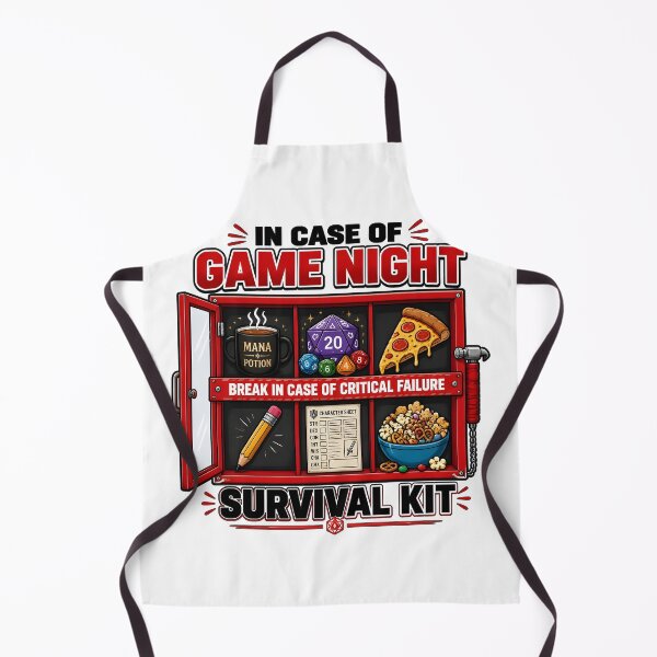 Item preview, Funny DND Tabletop RPG Game Night Survival Kit designed and sold by BadhbhLoot.