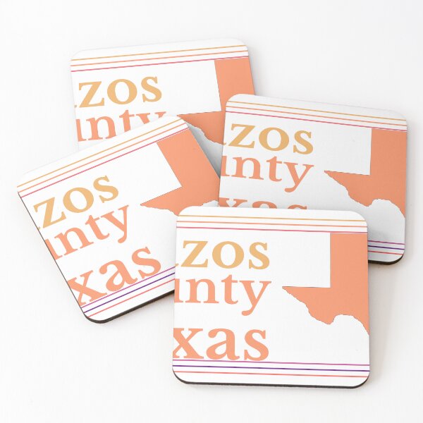 Item preview, Brazos County Texas Highlighted on State Map designed and sold by TheIconSmith.