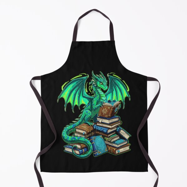 Item preview, Dragon Reading Books Fantasy Bookworm designed and sold by MOnnroyu.