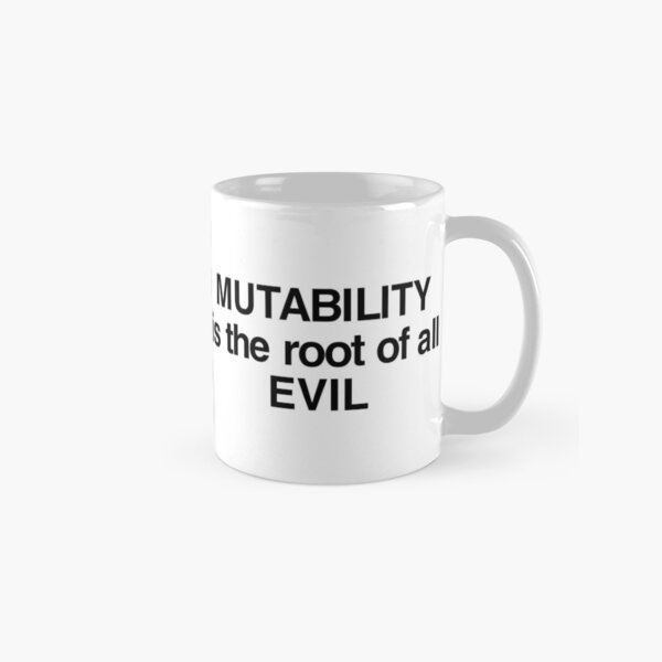 Item preview, MUTABILITY is the root of all EVIL designed and sold by truepurpose.