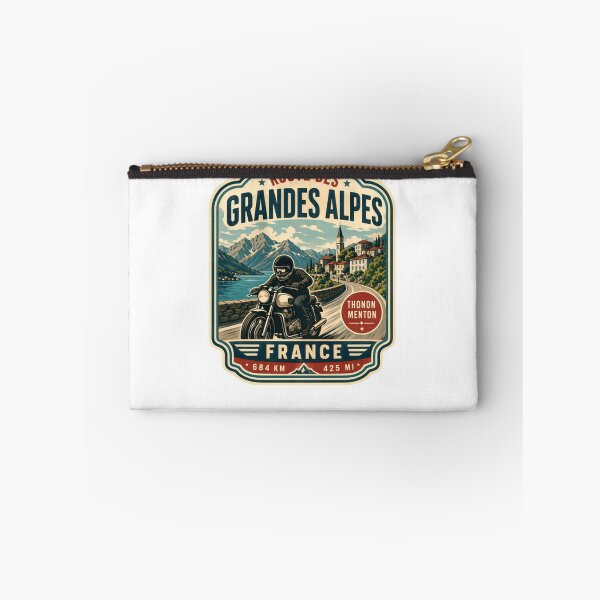 Item preview, Route Des Grandes Alpes Thonon Menton France 684 Km 425 Mi Motorcycle Road Trip Biker Journey designed and sold by Simsimah26Parks.