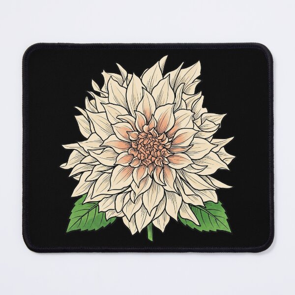 Item preview, Vintage Halftone Dahlia Café au Lait Comix Art designed and sold by FreiherrPK.